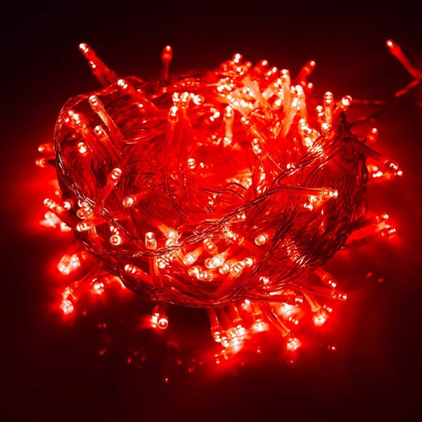 Guirnaldas decorativas LED - Blanco Cálido / Frío / Multicolor / Rojo / Azul 10 Mts - Image 4