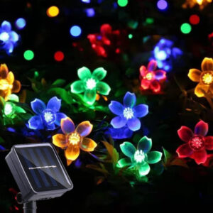 Luces decorativas solares - Forma Flor / Gota