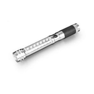 Linterna de aluminio con imán - 19 LEDs