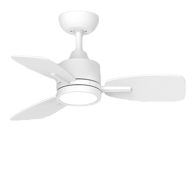 Ventilador de techo con lámpara LED y control - 15W - Blanco - Image 3
