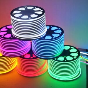 Rollo Neon Flex 50 metros - varios colores / RGB - 350W