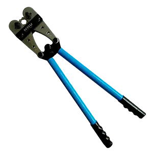 Pinza prensaterminales - Cabezal rotativo 150mm