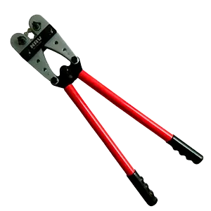 Pinza prensaterminales - Cabezal rotativo 120mm